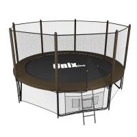 Батут UNIX line Black&Brown 10 ft (outside)